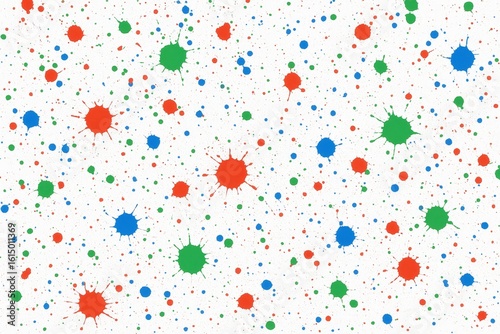 Colorful Paint Splatter
