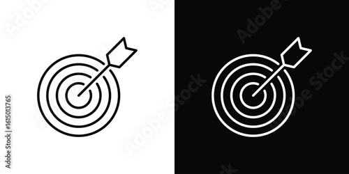 Dart icon vector illustration - high quality black style vector icons