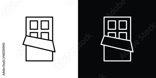 Chocolate icon vector illustration - high quality black style vector icons