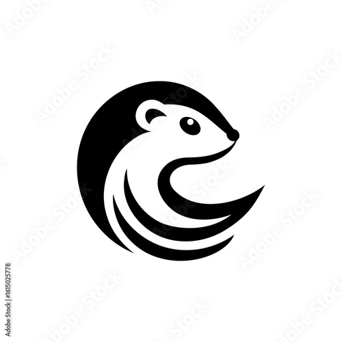 Black Weasel Logo for Identity