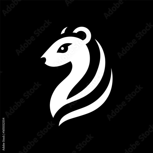 Weasel Identity Mark in Black