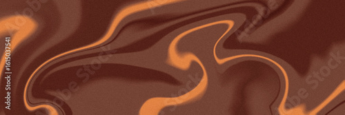 Textured abstract marble pattern in warm brown and orange tones