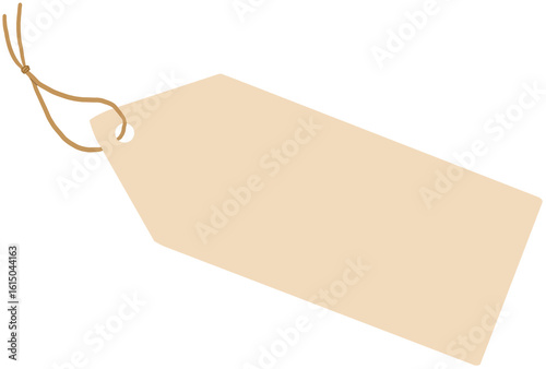 blank price tag