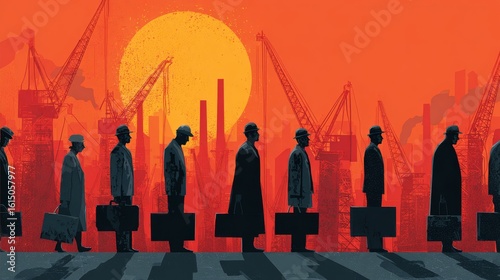 Examining the labor market crisis  causes, effects, and solutions for economic recovery