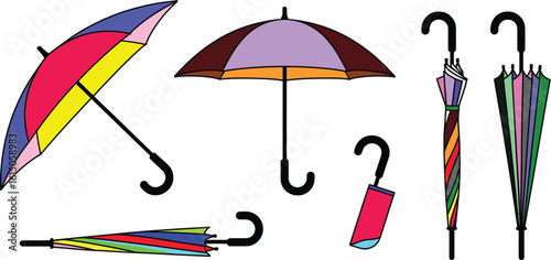 Explore the different types of umbrellas: a comprehensive guide to weather protection styles
