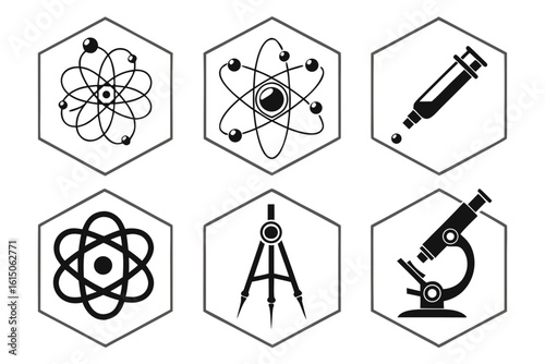 Science and Research Icons Collection.