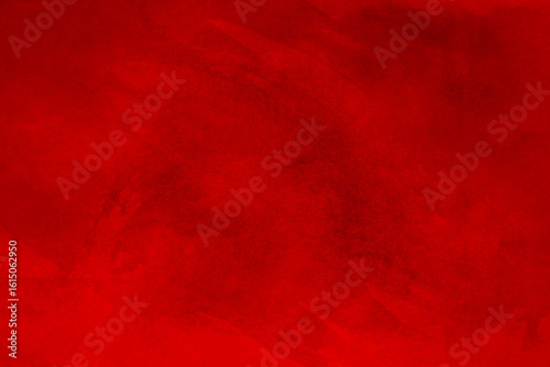 Red abstract background in watercolor style