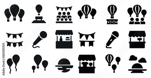 set of kitchen utensils