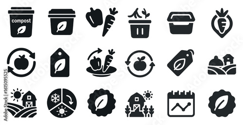 set of vector icons