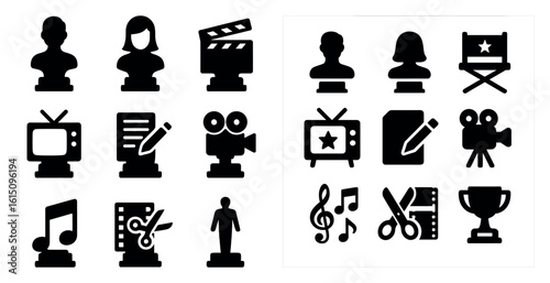 set of icons