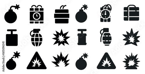 set of icons
