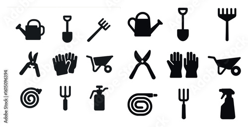 set of kitchen utensils