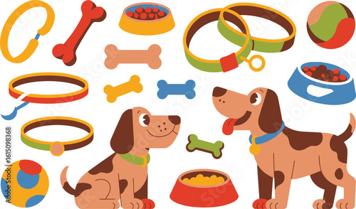 Dog Accessories and Happy Dogs puppy collar