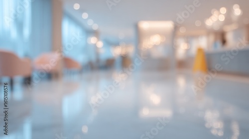 Wallpaper Mural Blurred Background of Modern Lobby Interior Design for Website Background, Banner, Magazine, or Corporate Presentation Torontodigital.ca