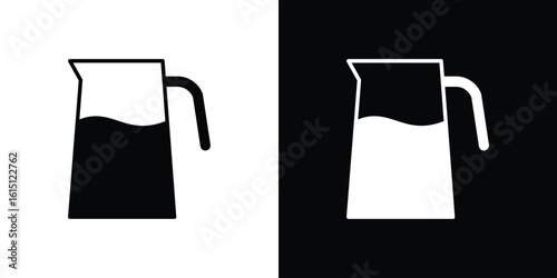 Jug icon, vector flat icon. Flat illustration.