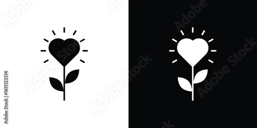 Gratitude icon, vector flat icon. Flat illustration.
