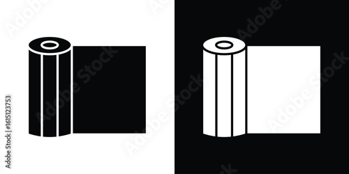 Gauze icon, vector flat icon. Flat illustration.