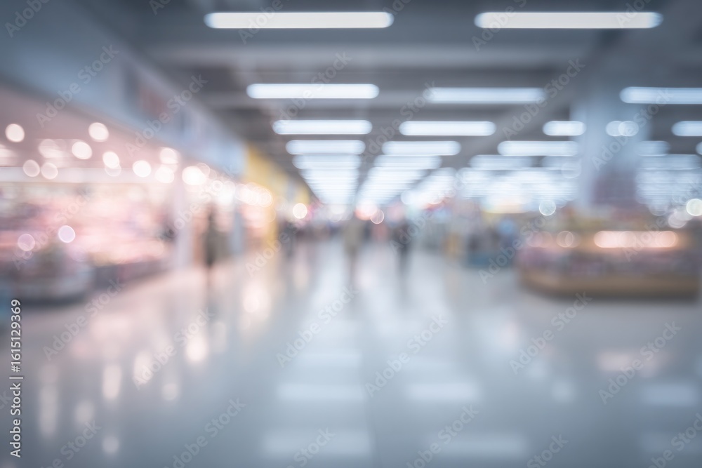 custom made wallpaper toronto digitalAbstract blurred airport terminal interior with bokeh lights