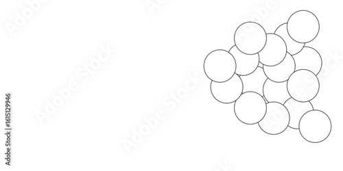 white pills isolated on white background