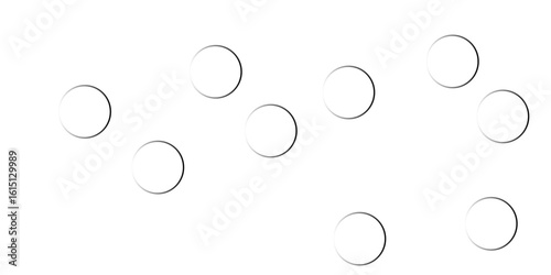 black and white buttons with alpha channel