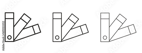 Swatches icon. Simple element illustration. Can be used for web and mobile.