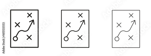 Strategy icon. Simple element illustration. Can be used for web and mobile.