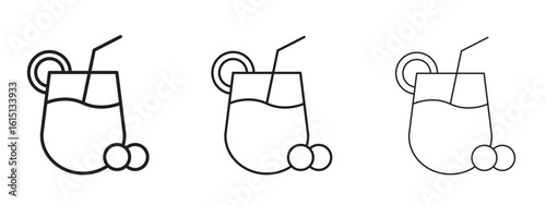Smoothies icon. Simple element illustration. Can be used for web and mobile.