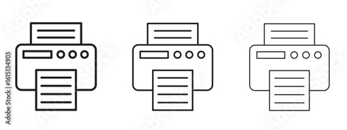 Printer icon. Simple element illustration. Can be used for web and mobile.