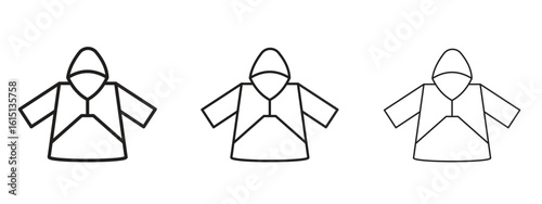 Nylon jacket icon. Simple element illustration. Can be used for web and mobile.