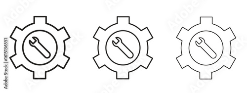 Maintainance icon. Simple element illustration. Can be used for web and mobile.