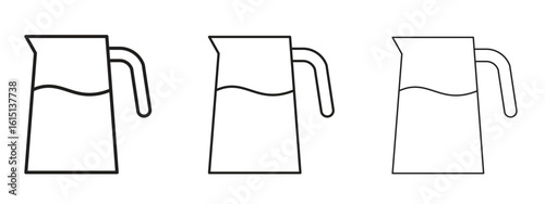 Jug icon. Simple element illustration. Can be used for web and mobile.