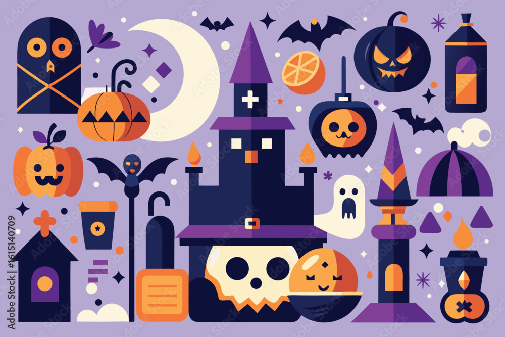 halloween seamless pattern halloween seamless pattern