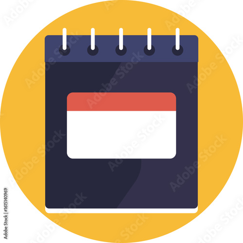 An icon representing date organization and time management.