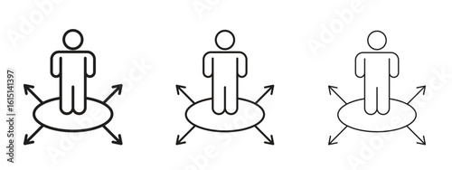 Decision making icon. Simple element illustration. Can be used for web and mobile.