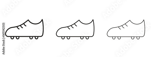 Cleats icon. Simple element illustration. Can be used for web and mobile.