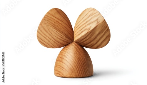 Wooden Clover