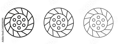 Car clutch icon. Simple element illustration. Can be used for web and mobile.