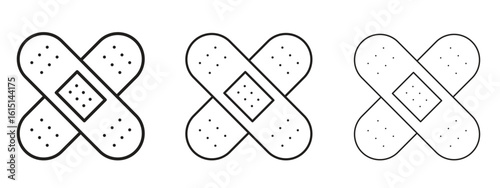 Band aid icon. Simple element illustration. Can be used for web and mobile.
