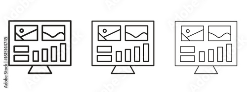 Admin panel icon. Simple element illustration. Can be used for web and mobile.