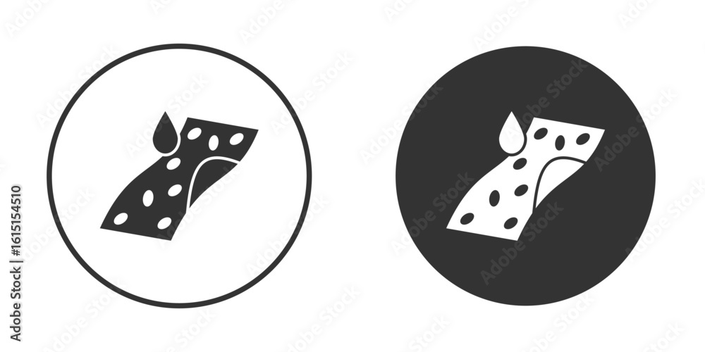 Obraz premium Cholesterol icon, symbol, Vector pictogram. Simple element illustration.