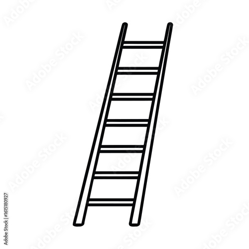 ladder coloring page