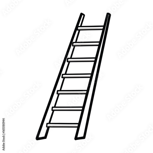 ladder coloring page