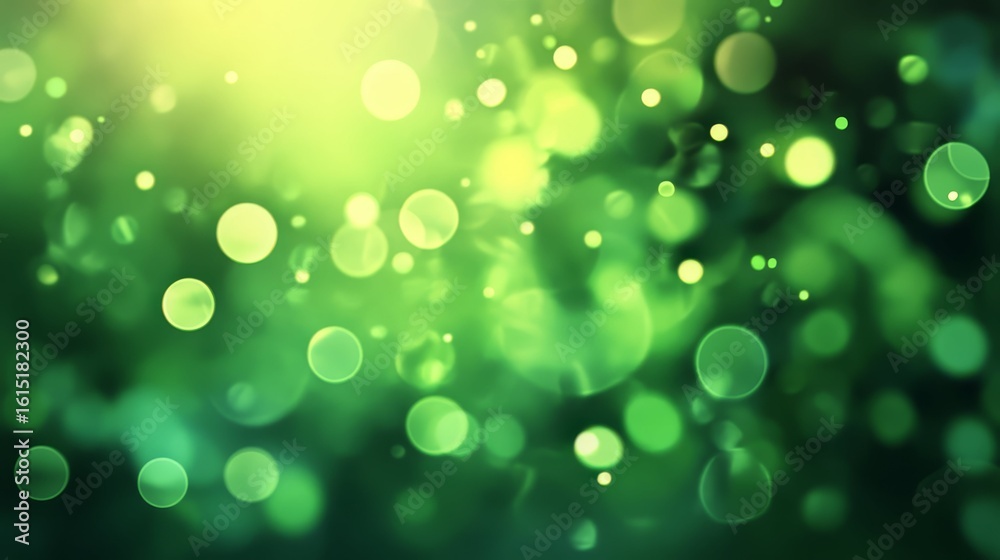 Fototapeta premium nature green bokeh