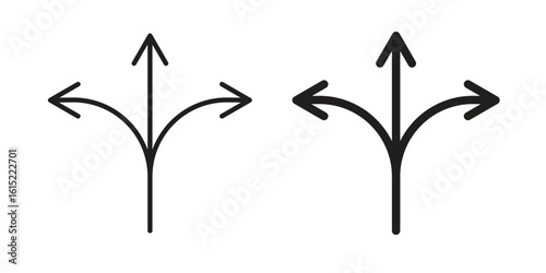 Flexibility icon vector in simple flat design, outline.