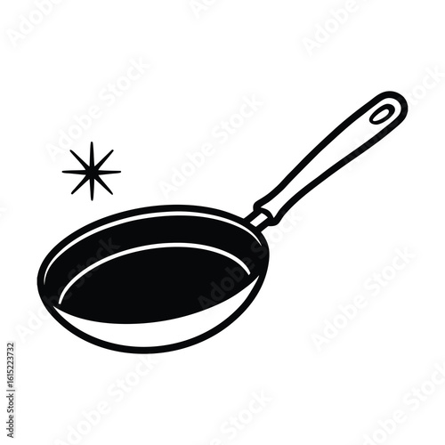 sparkling skillet kitchen utensil
