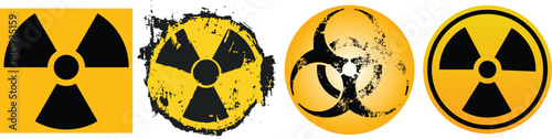 Radiation warning symbol