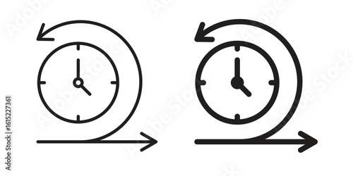 Agile icon vector in simple flat design, outline.