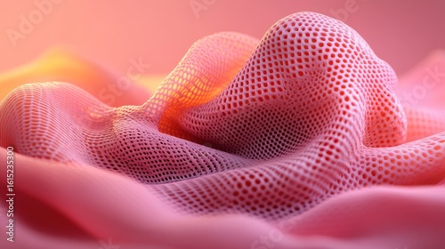 Abstract textured fabric