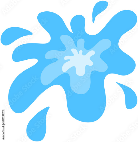 water drop splash