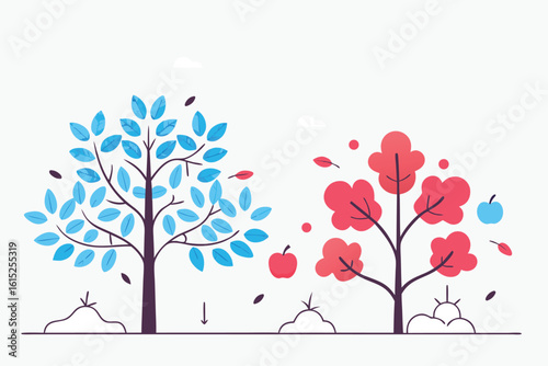 tree with flowers